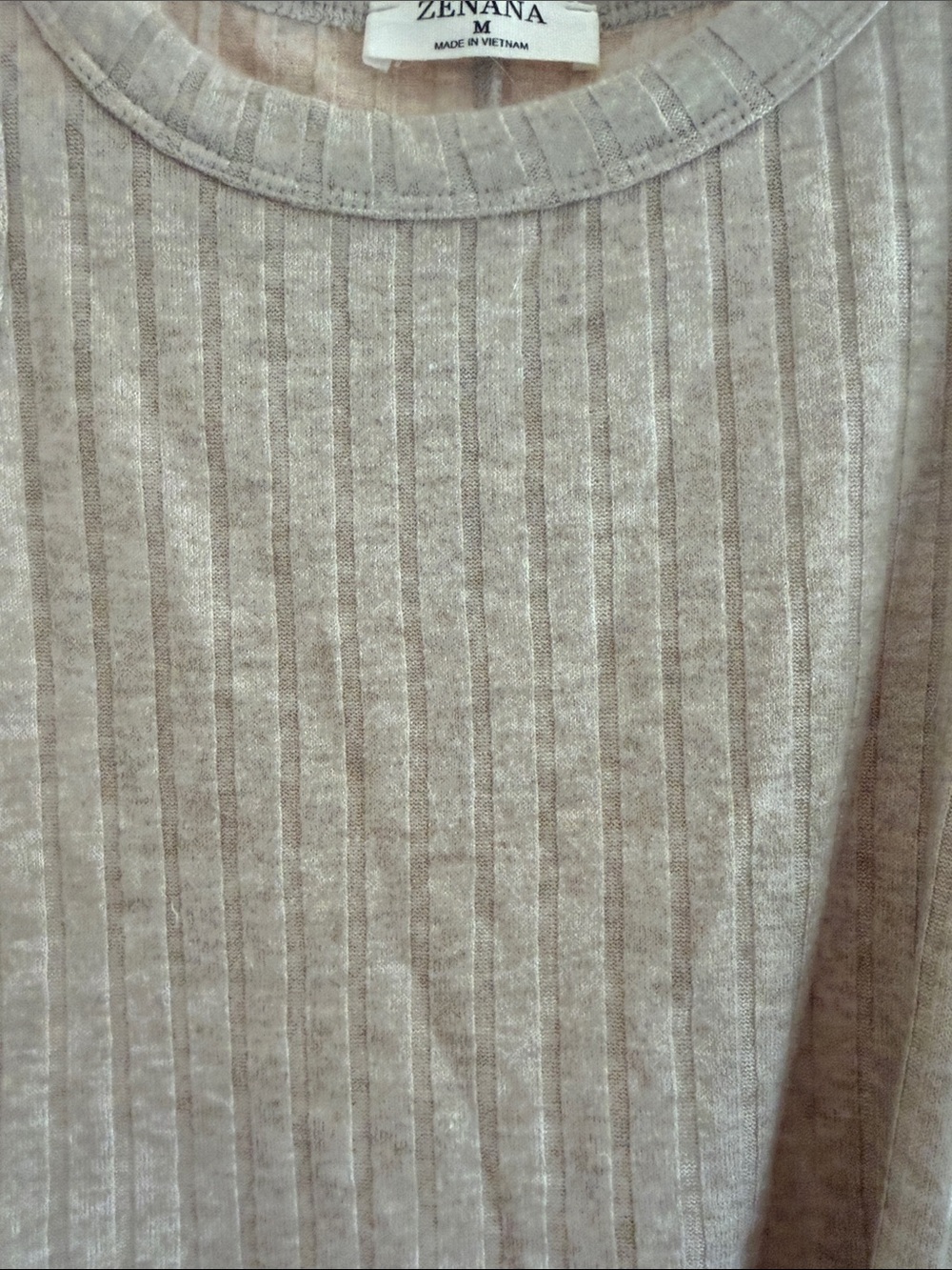 Zenana Ribbed Crop Tank Top and LA Hearts Knit Tank Top - Picture 3 of 6
